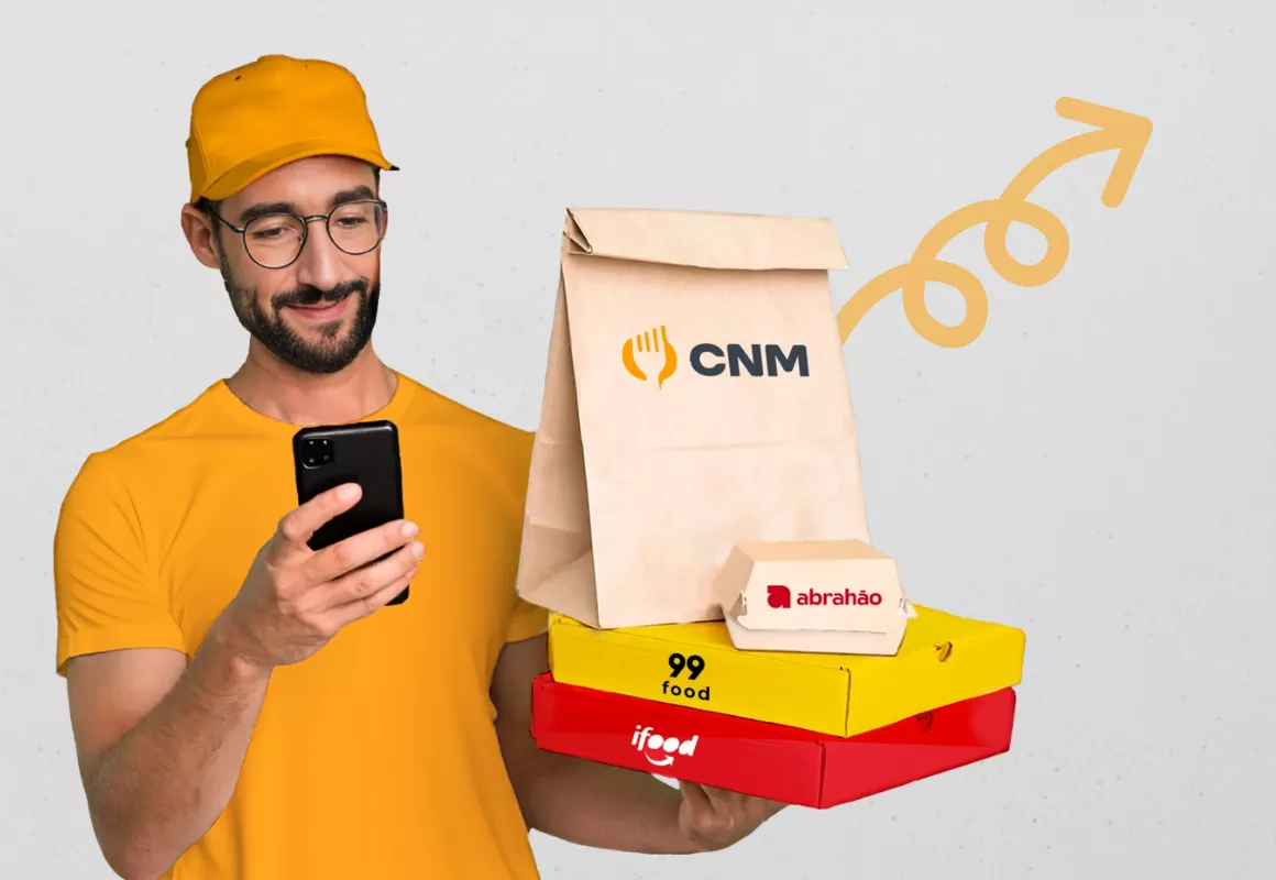 Dark kitchen com 3 marcas operando na mesma chapa com gestão multiempresa do ControleNaMão